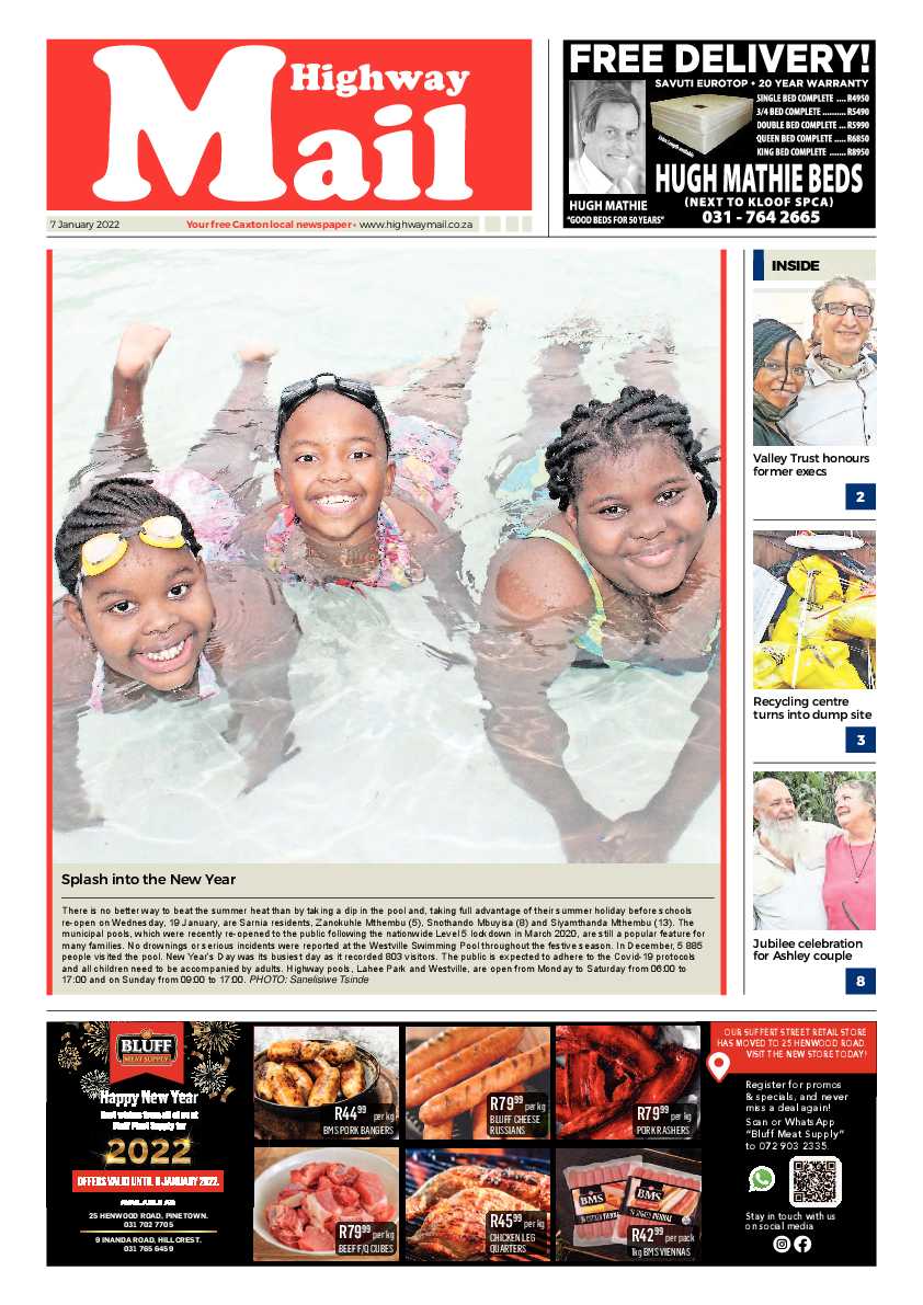 Highway Mail 7 January 2022 page 1
