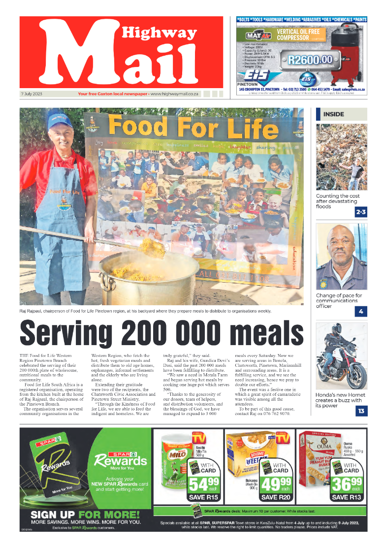 Highway Mail 7 July 2023 page 1