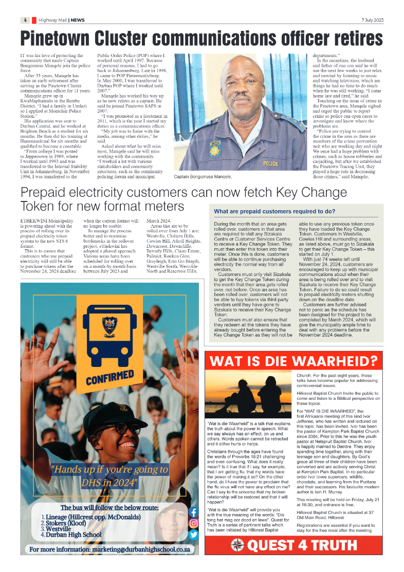 Highway Mail 7 July 2023 page 4