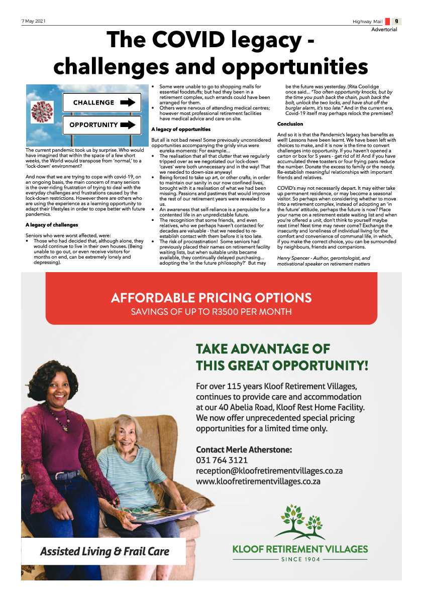 Highway Mail 7 May 2021 page 9