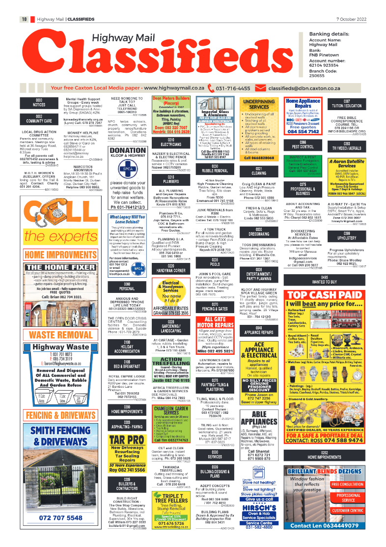 Highway Mail 7 October 2022 page 10