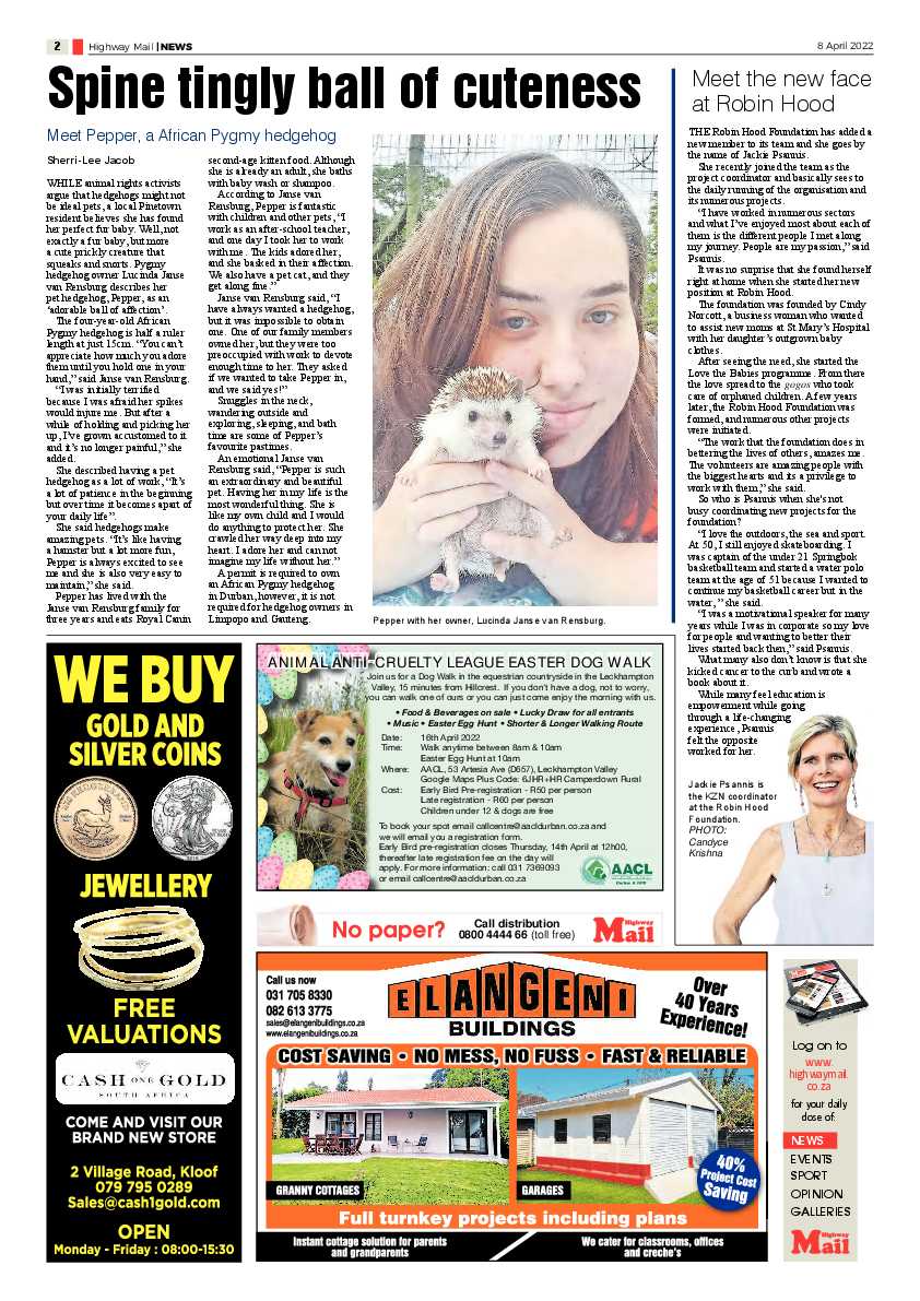 Highway Mail 8 April 2022 page 2