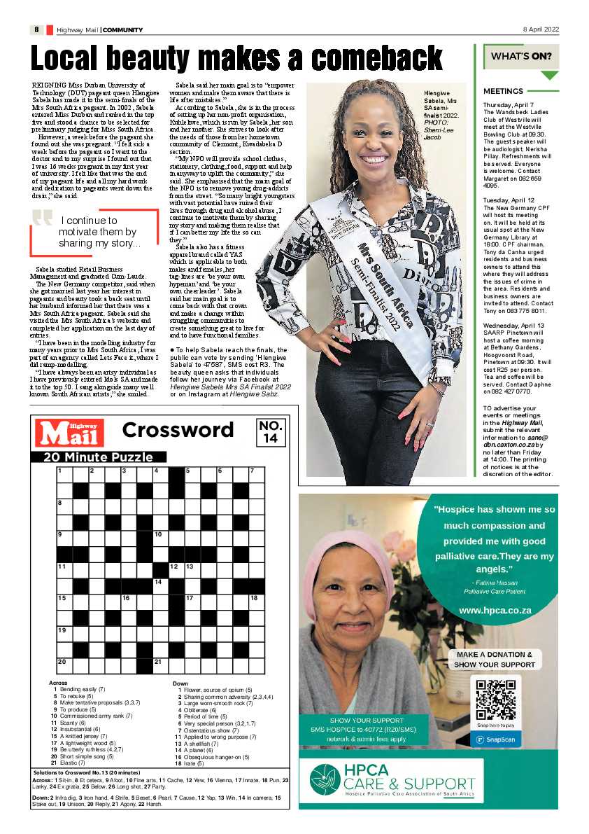 Highway Mail 8 April 2022 page 8