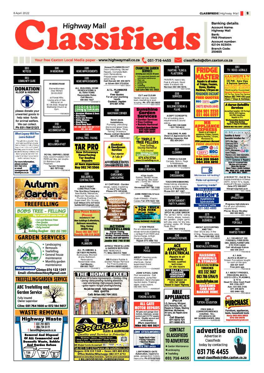 Highway Mail 8 April 2022 page 9