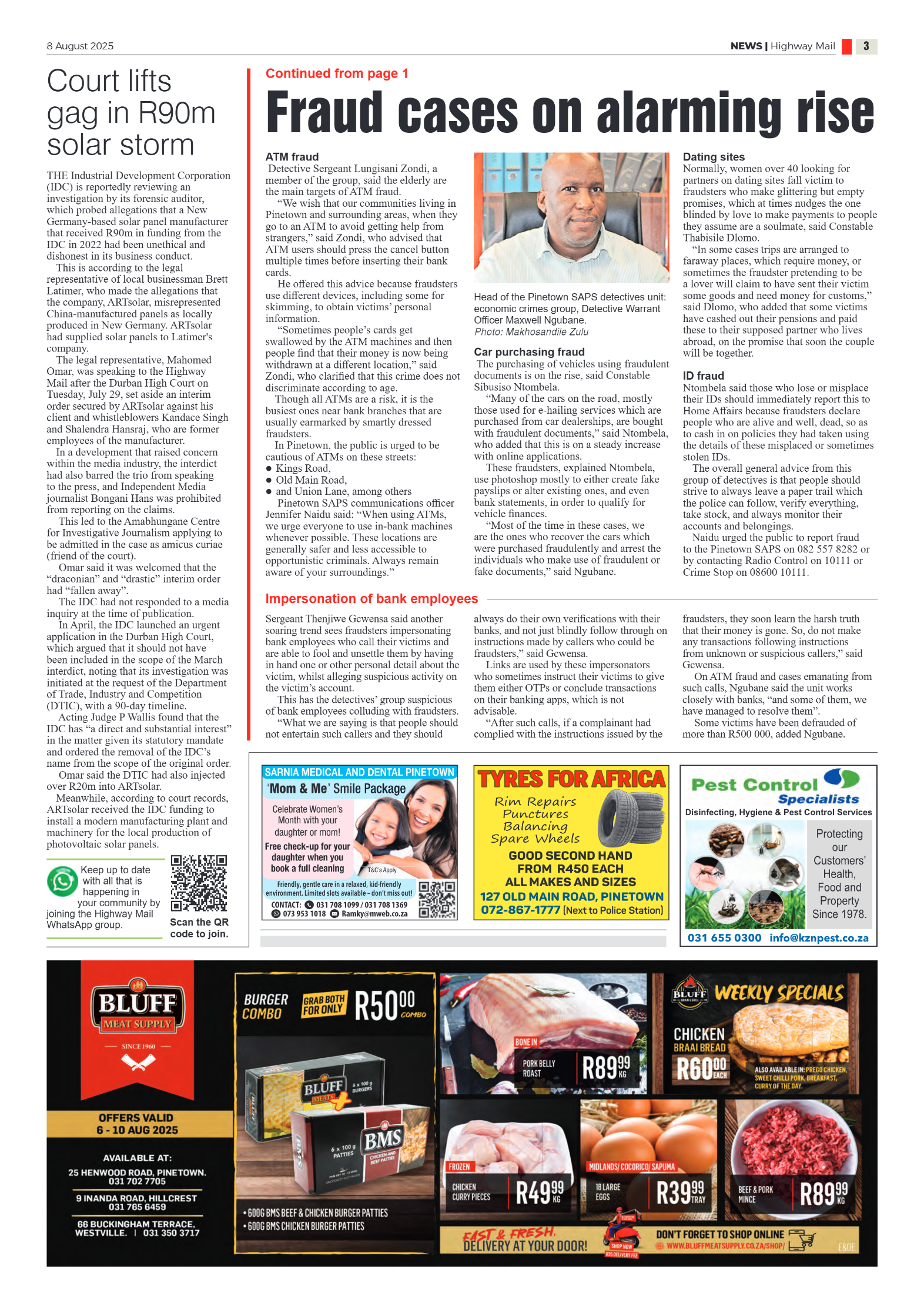 Highway Mail 8 August 2025 page 3