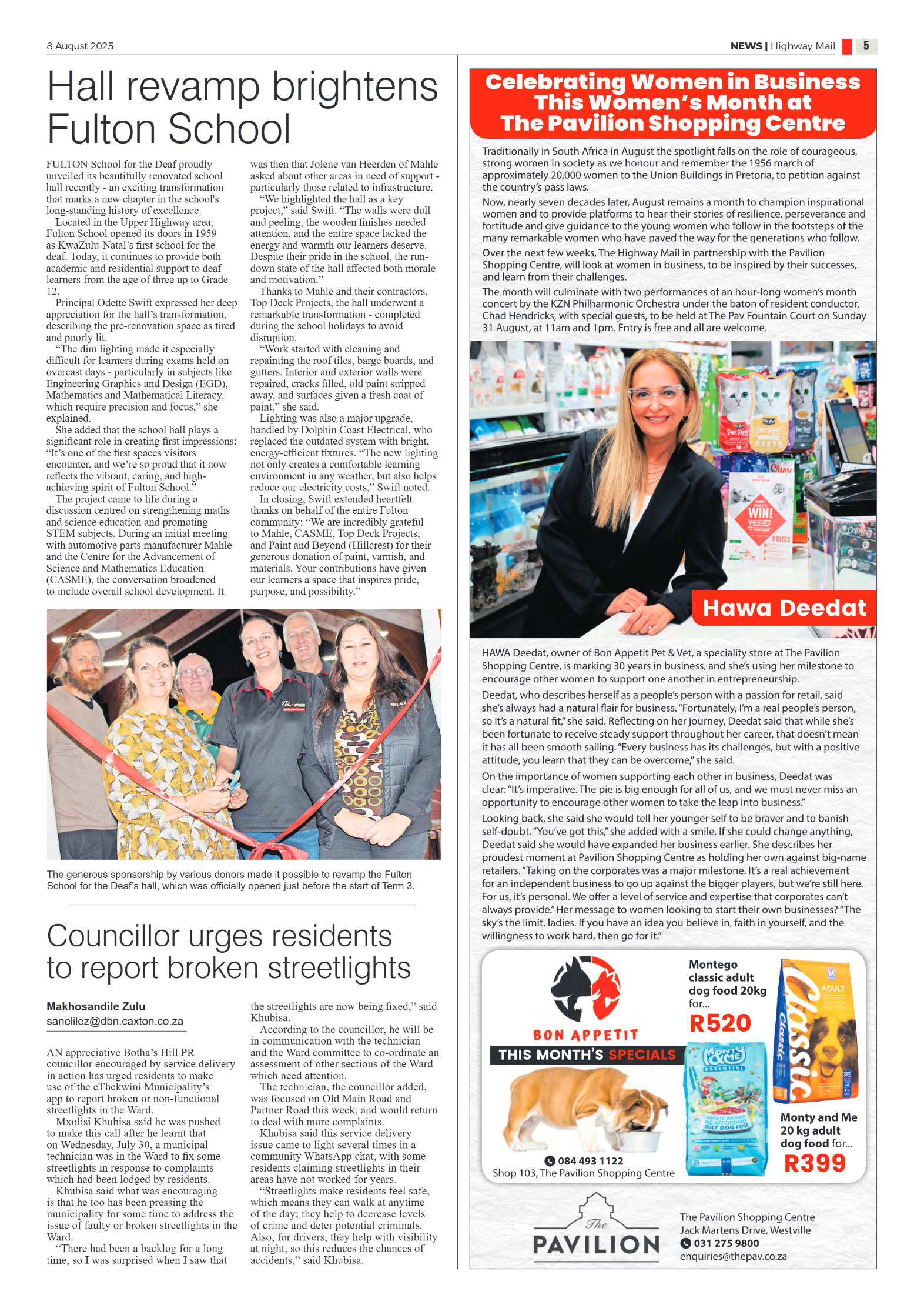 Highway Mail 8 August 2025 page 5