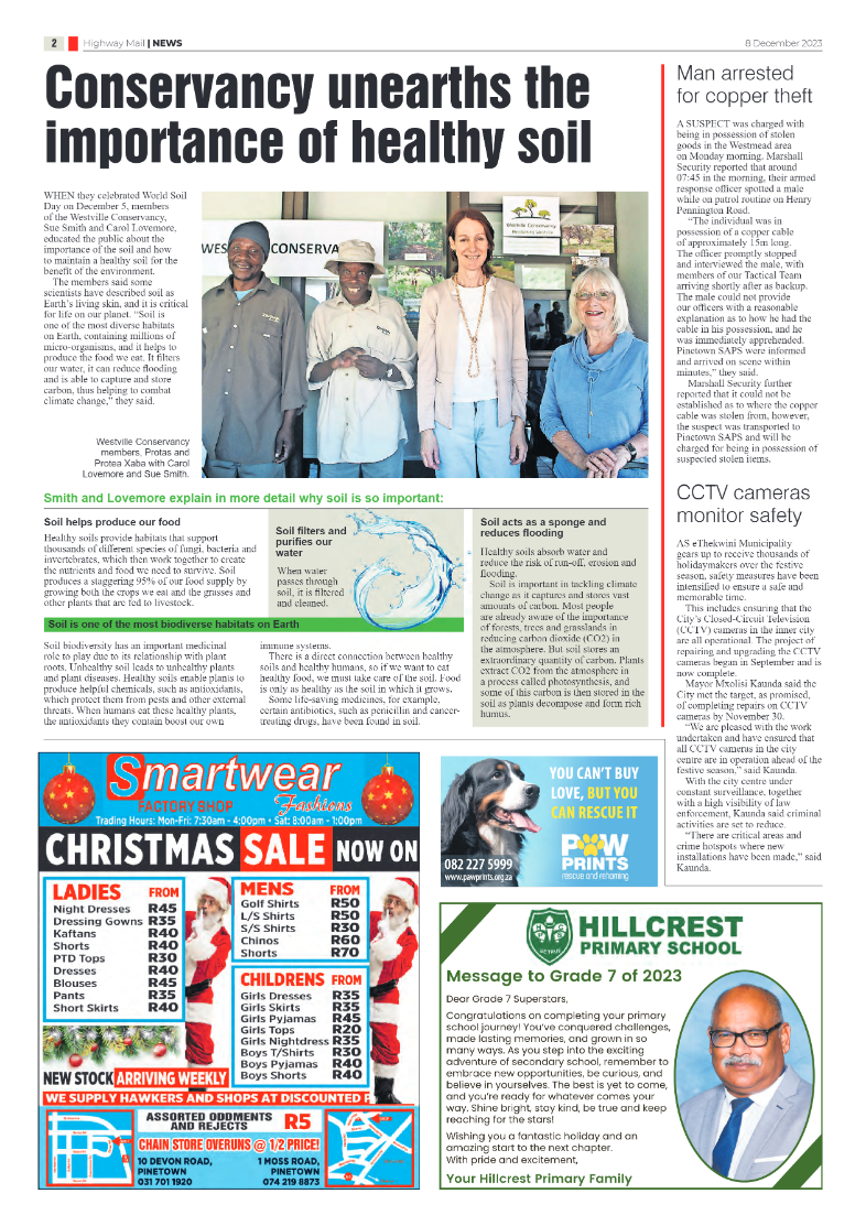 Highway Mail 8 December 2023 page 2