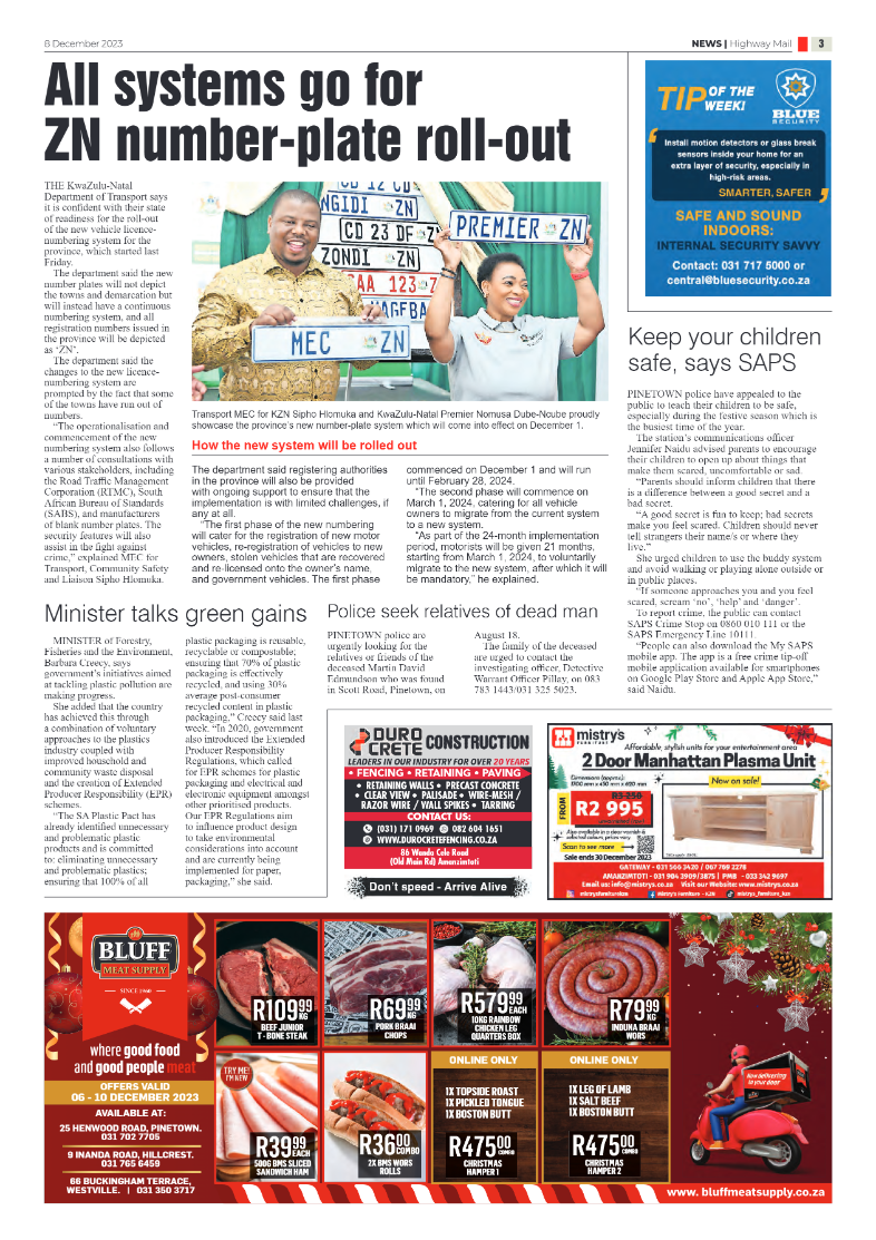 Highway Mail 8 December 2023 page 3