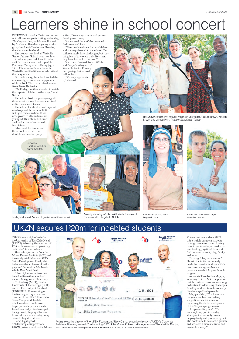 Highway Mail 8 December 2023 page 6