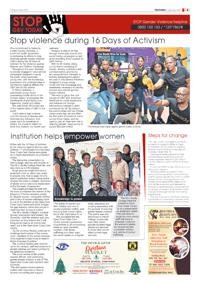 Highway Mail 8 December 2023 page 9