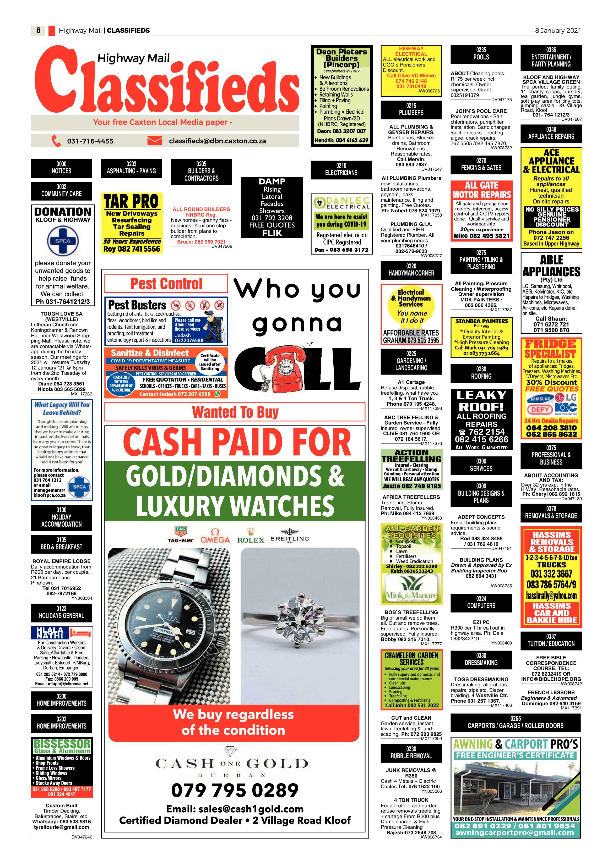 Highway Mail 8 January 2021 page 6