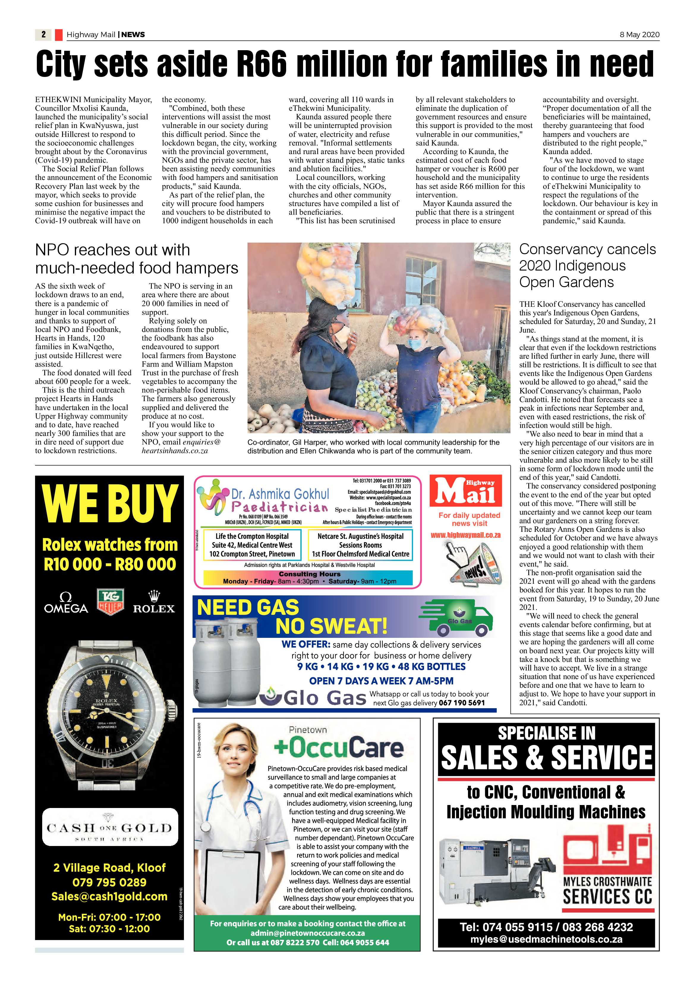 Highway Mail 8 May 2020 page 2