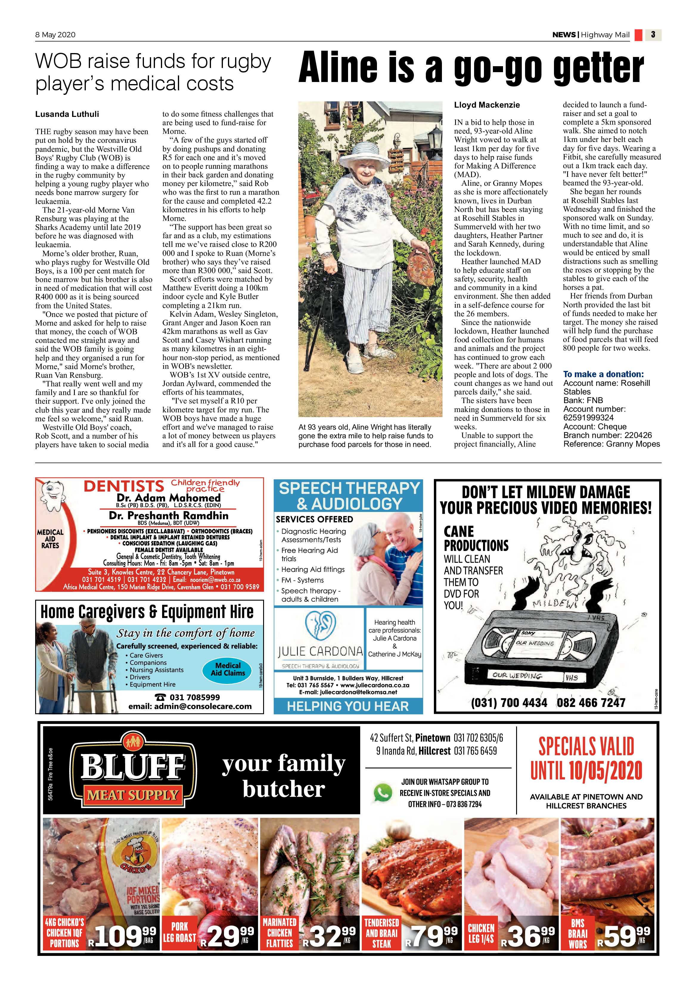 Highway Mail 8 May 2020 page 3