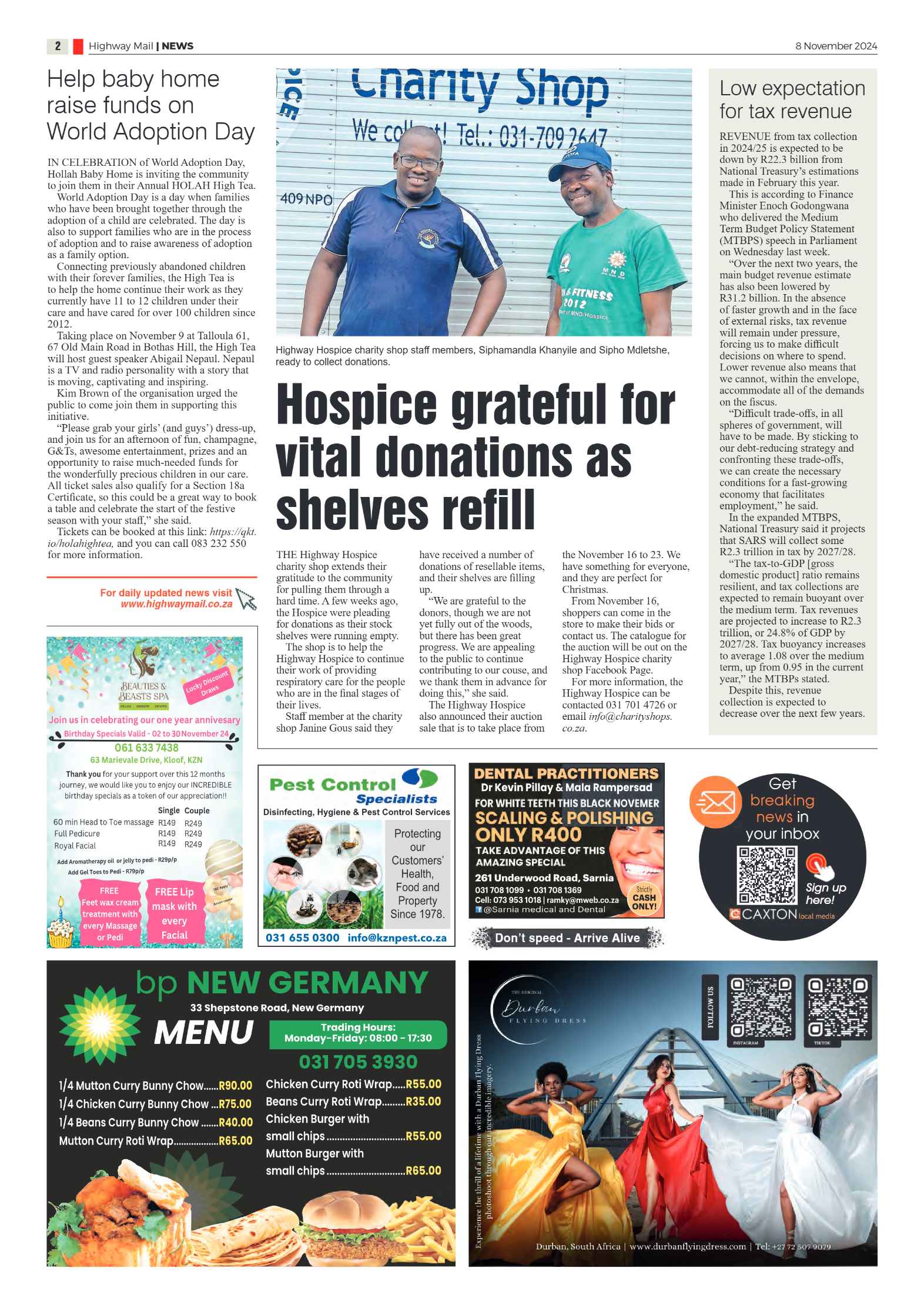 Highway Mail 8 November 2024 page 2