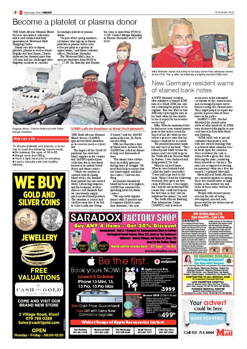 Highway Mail 8 October 2021 page 2