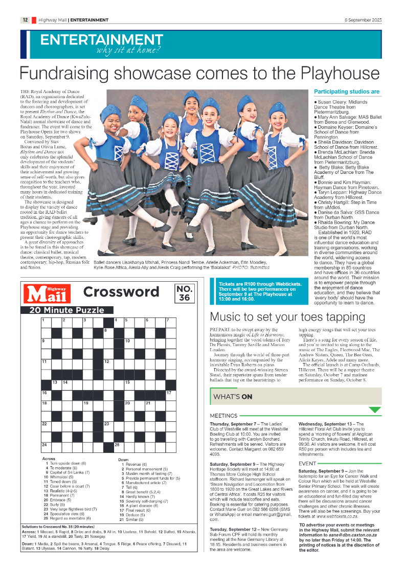 Highway Mail 8 September 2023 page 12