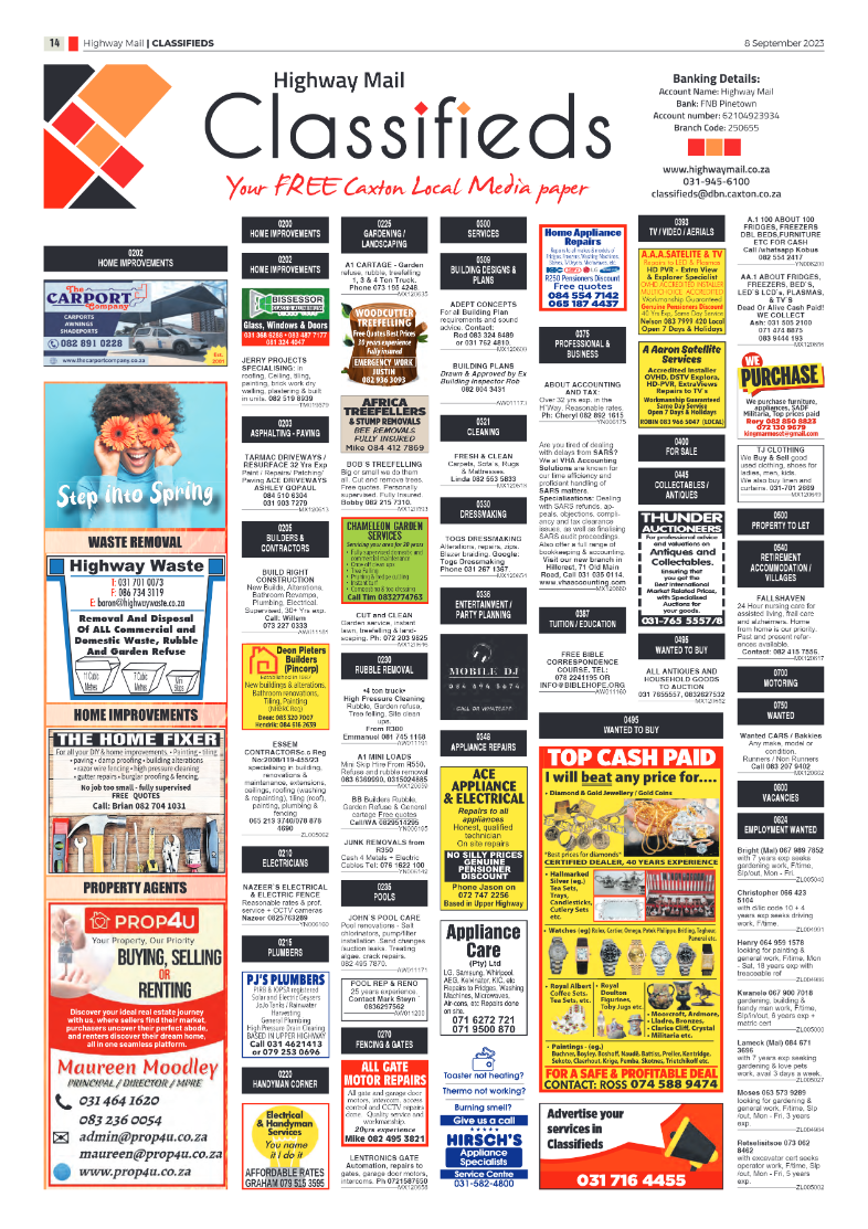 Highway Mail 8 September 2023 page 14
