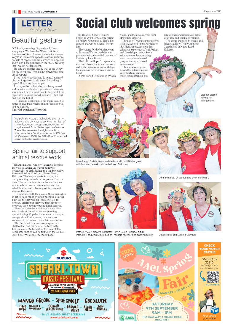 Highway Mail 8 September 2023 page 6