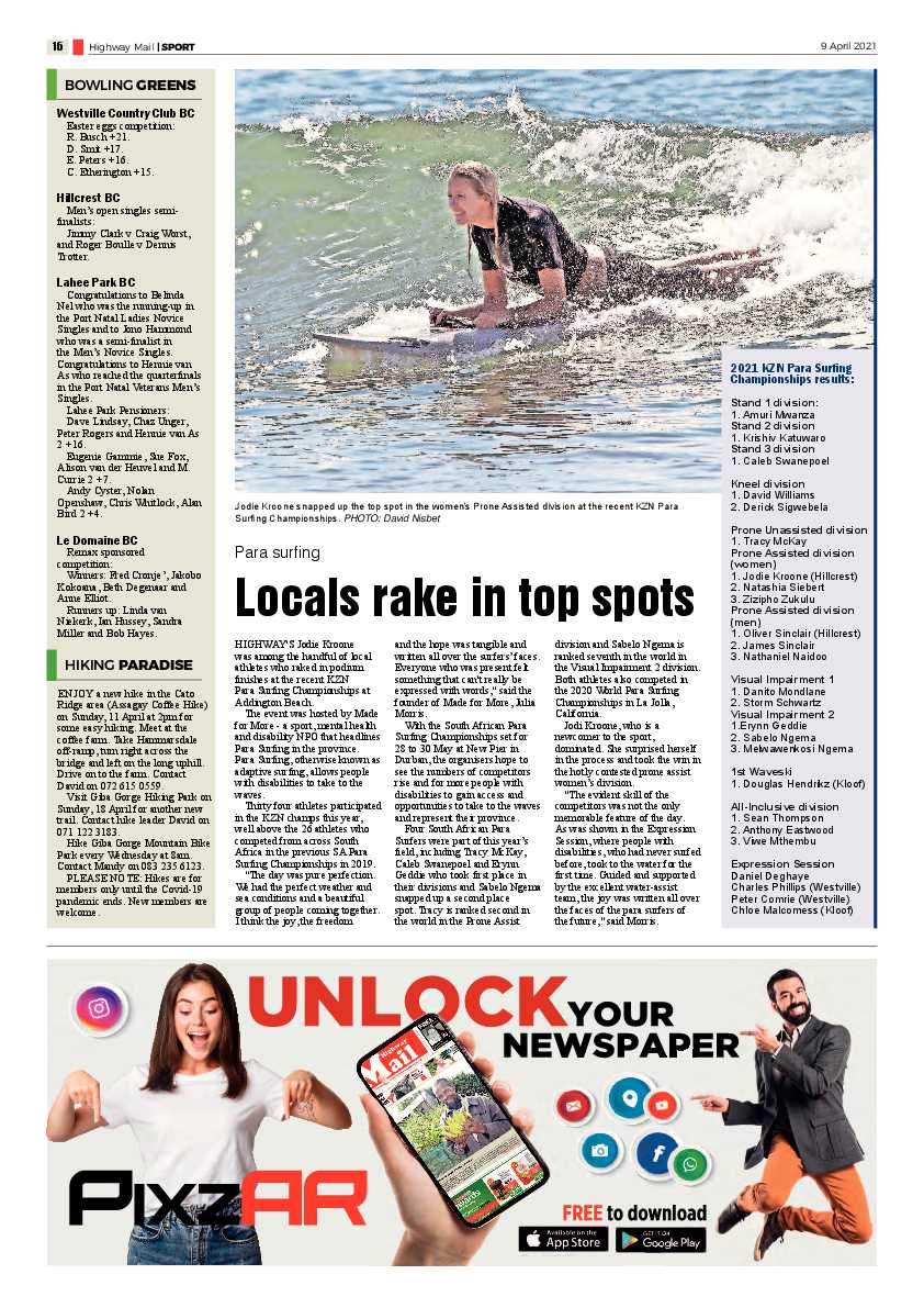 Highway Mail 9 April 2021 page 16
