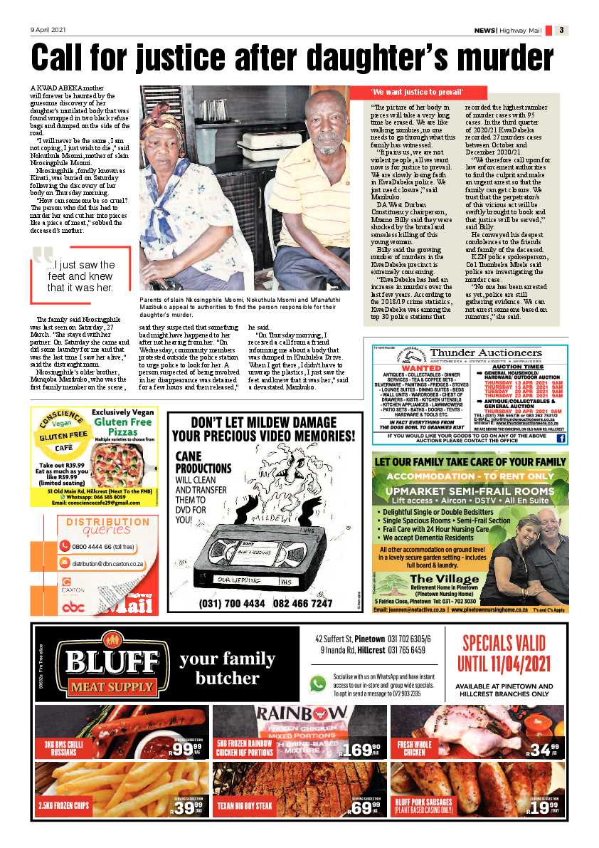 Highway Mail 9 April 2021 page 3