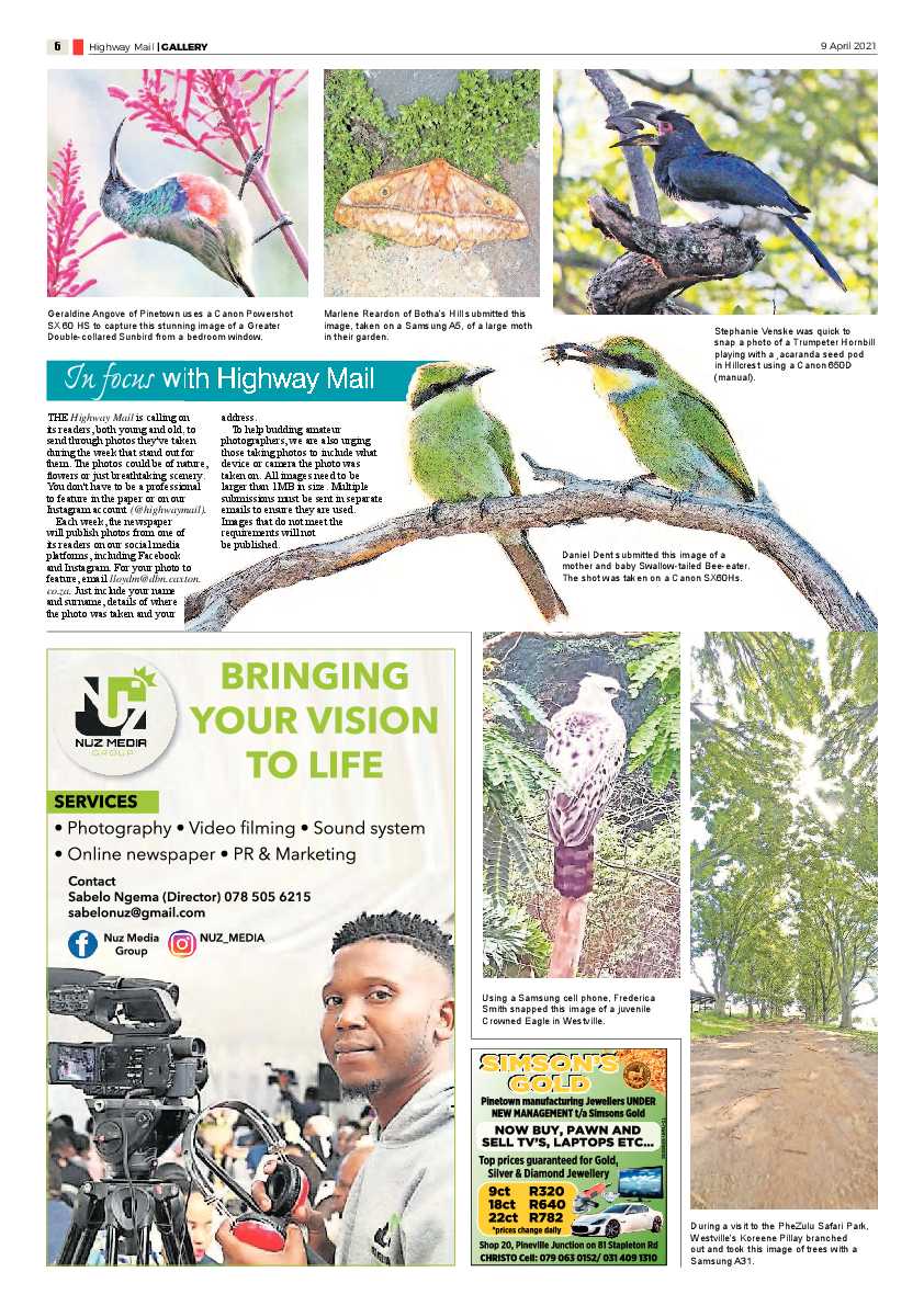 Highway Mail 9 April 2021 page 6