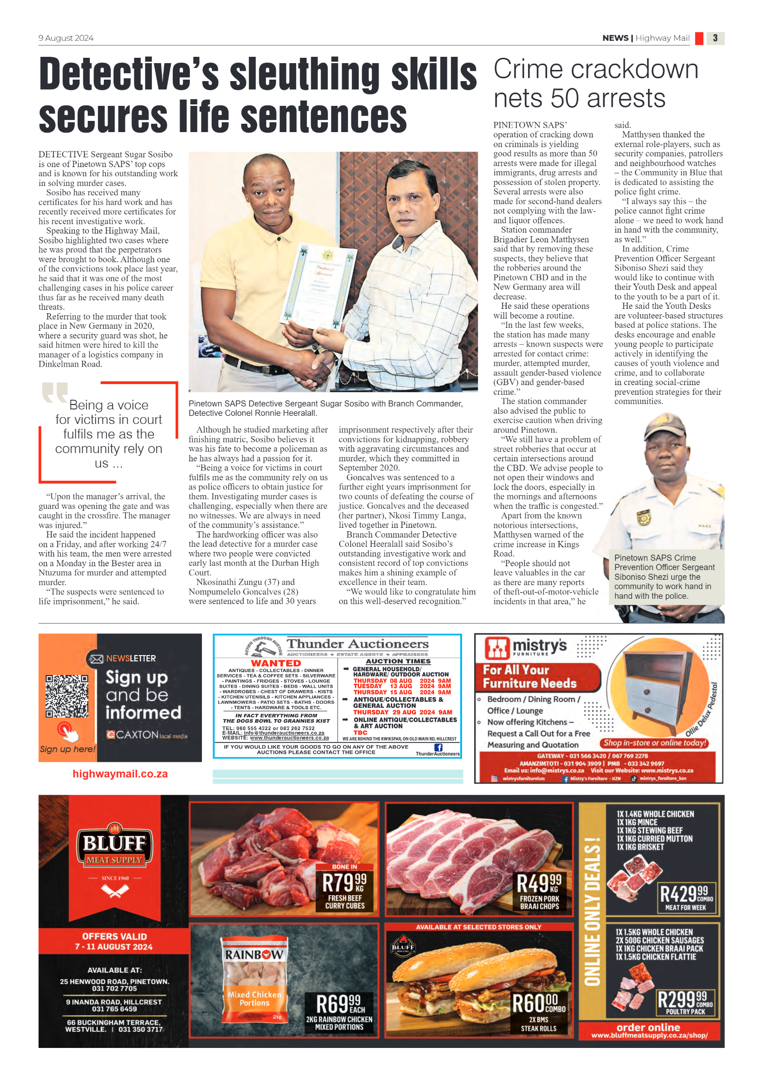 Highway Mail 9 August 2024 page 3