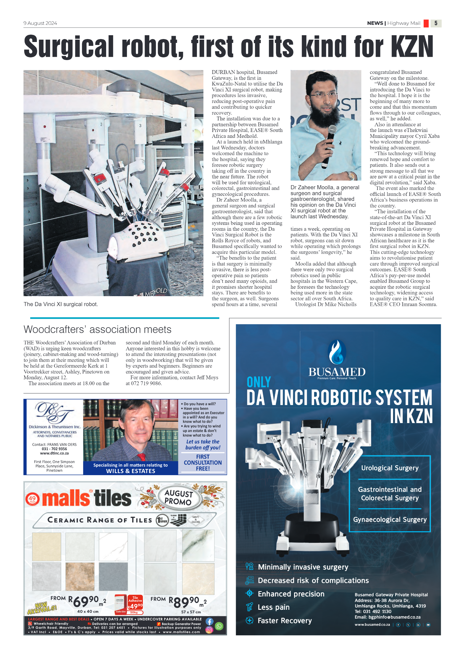 Highway Mail 9 August 2024 page 5