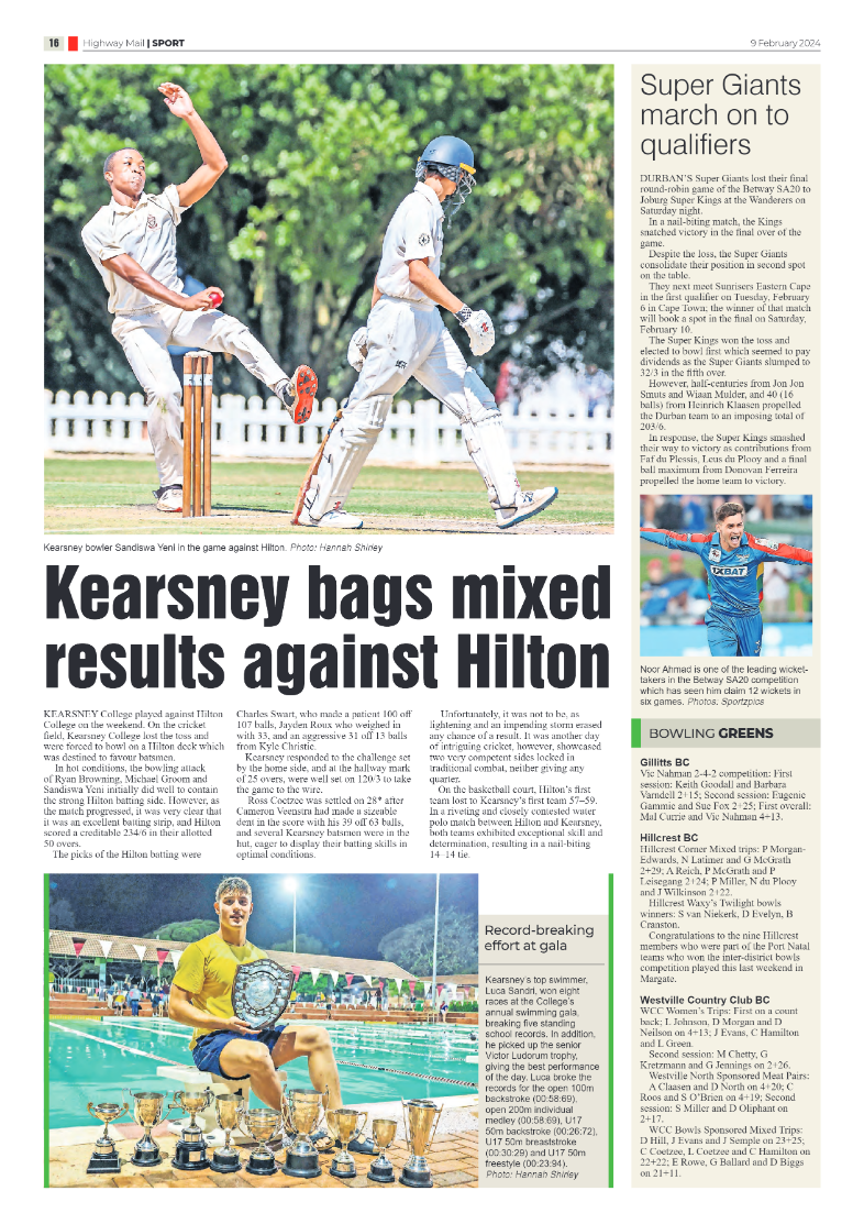 Highway Mail 9 February 2024 page 16