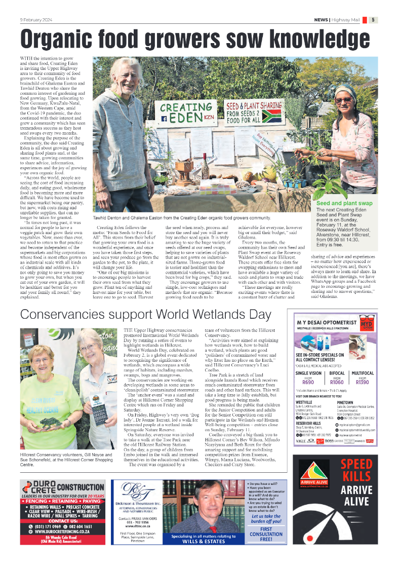 Highway Mail 9 February 2024 page 5