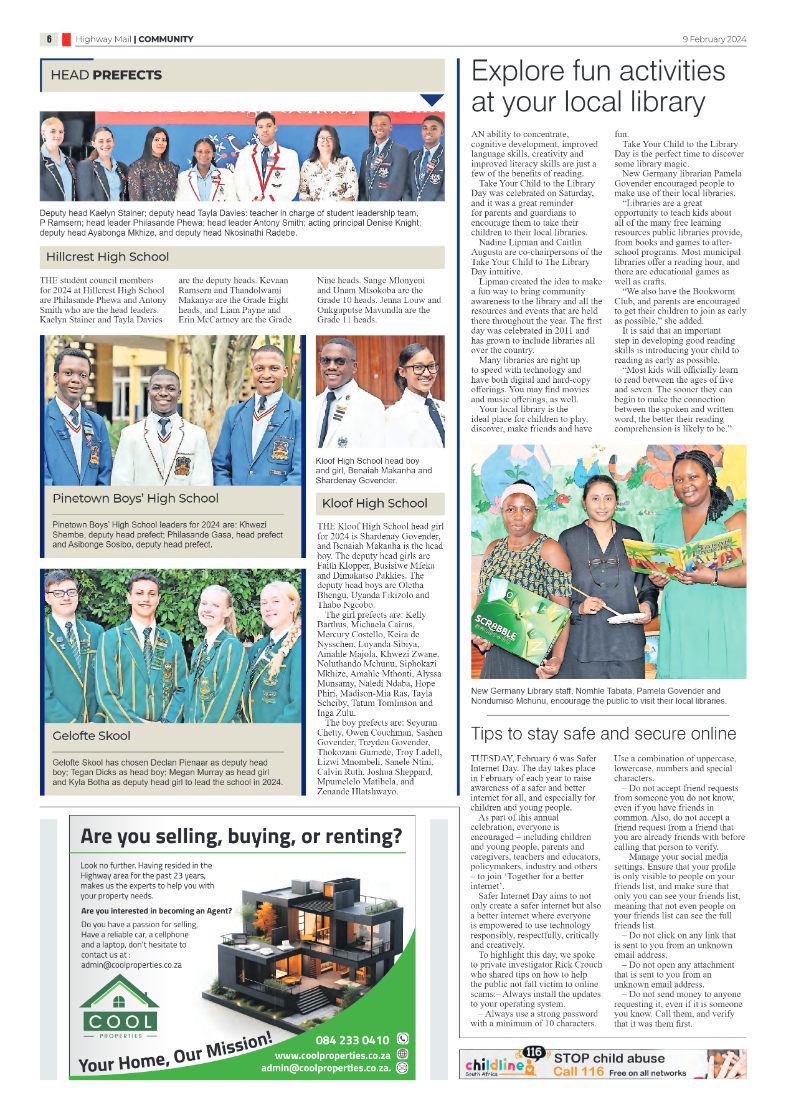 Highway Mail 9 February 2024 page 6