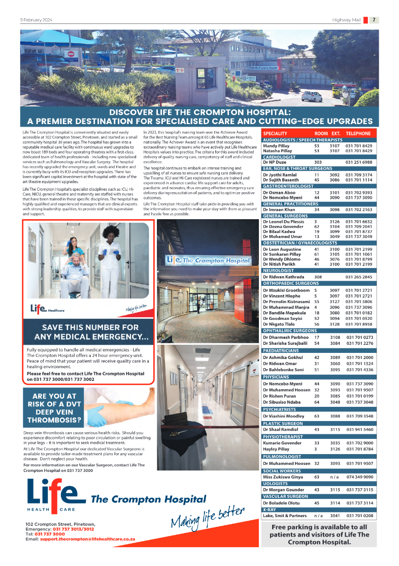 Highway Mail 9 February 2024 page 7