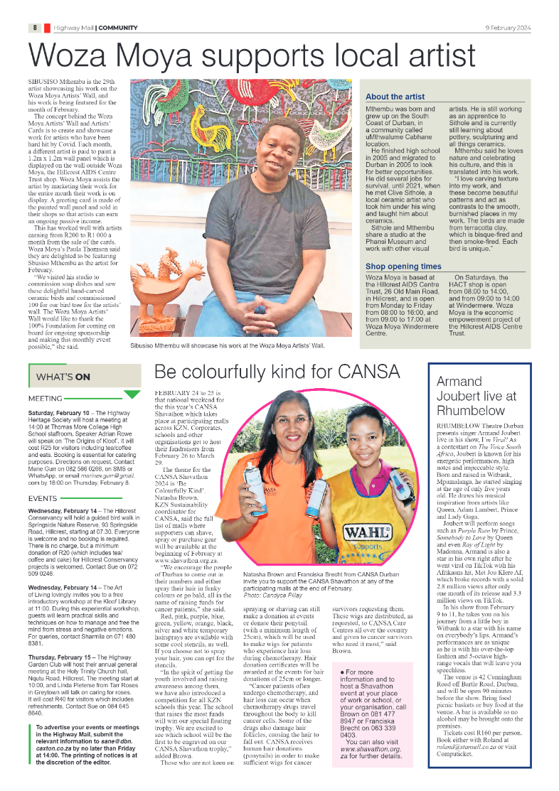 Highway Mail 9 February 2024 page 8