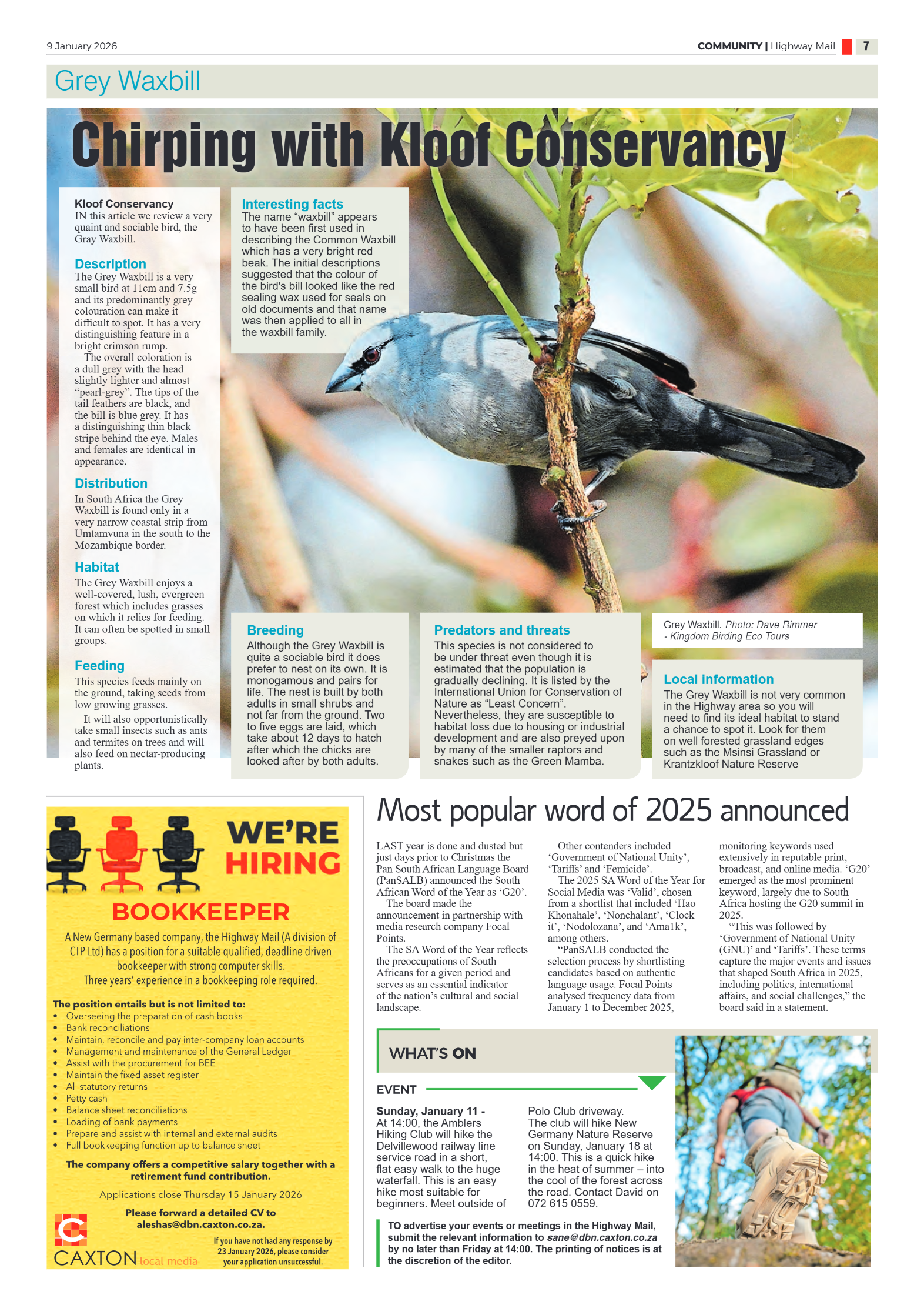 Highway Mail 9 January 2026 page 7