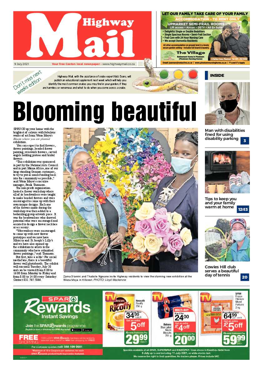 Highway Mail 9 July 2021 page 1