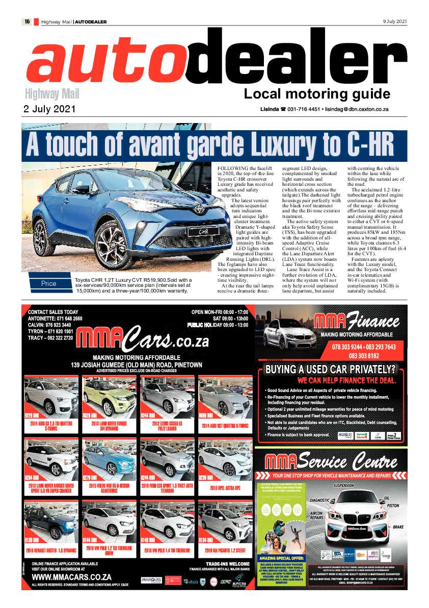 Highway Mail 9 July 2021 page 16