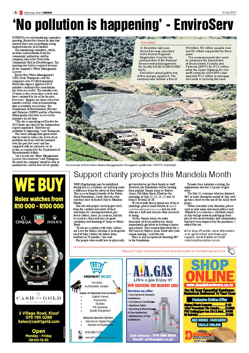 Highway Mail 9 July 2021 page 4
