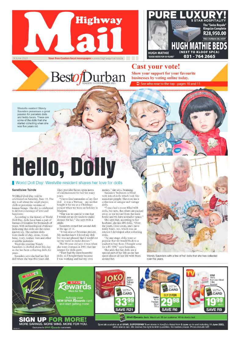 Highway Mail 9 June 2023 page 1