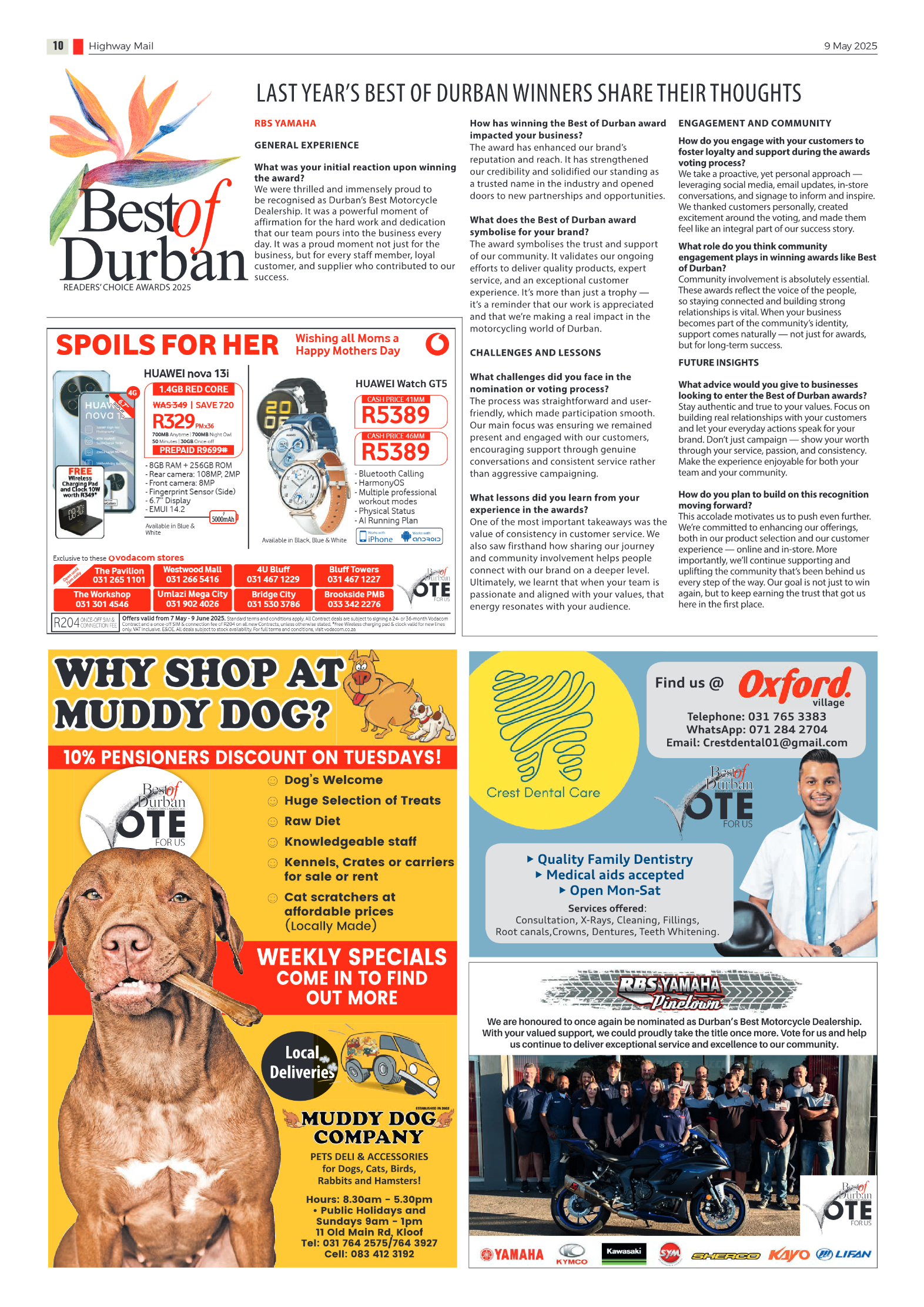 Highway Mail 9 May 2025 page 10