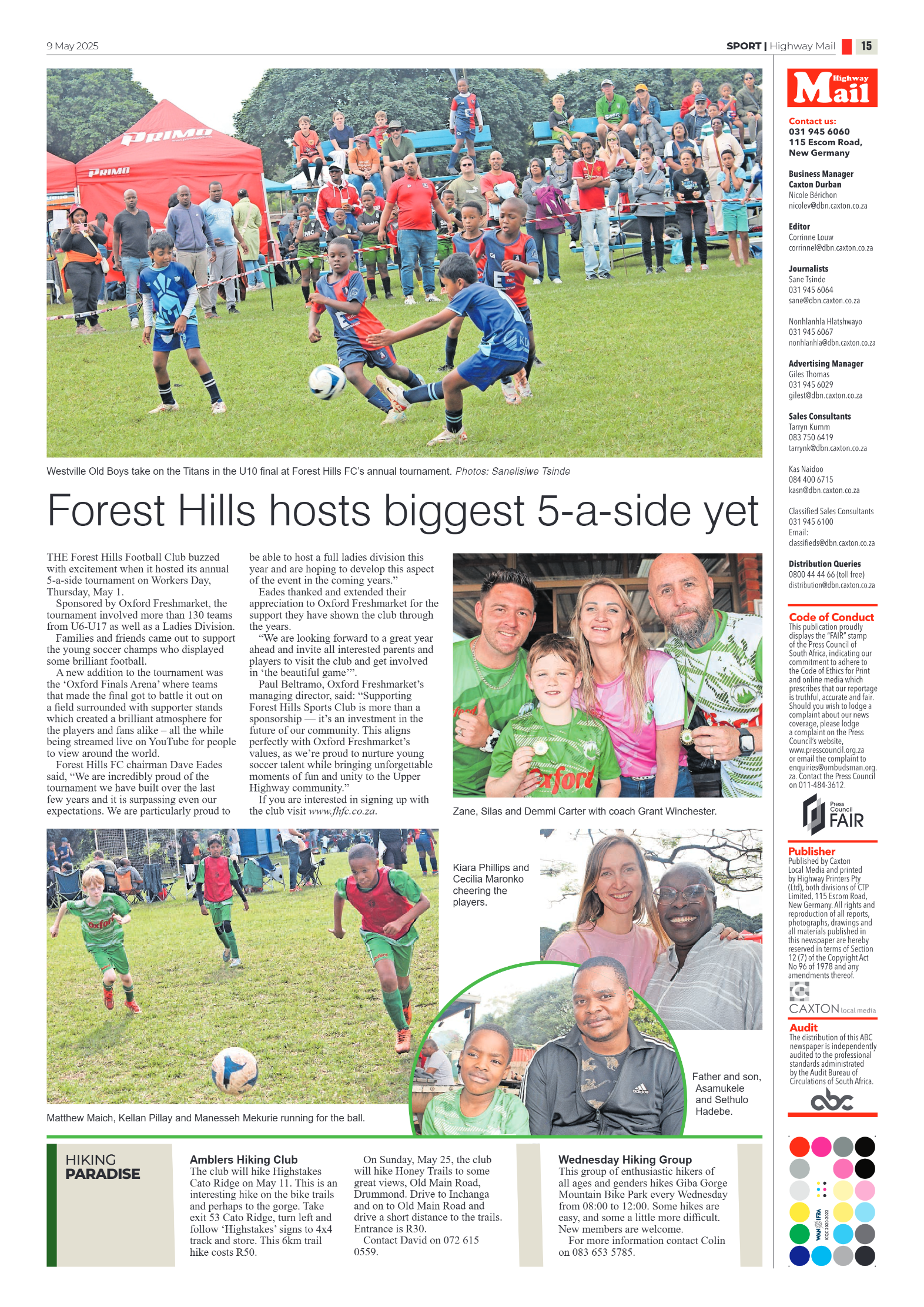 Highway Mail 9 May 2025 page 15