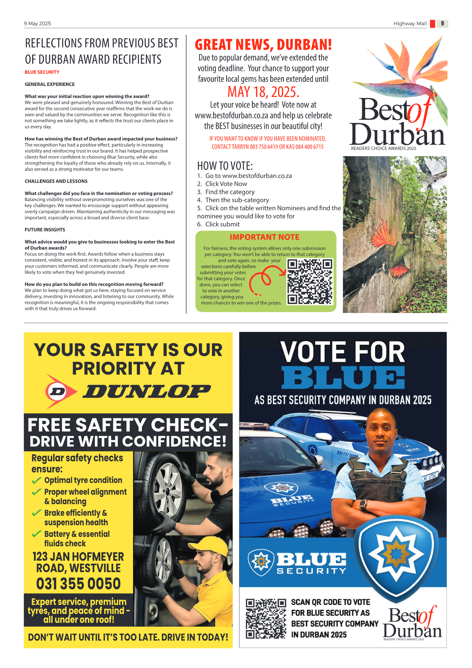 Highway Mail 9 May 2025 page 9