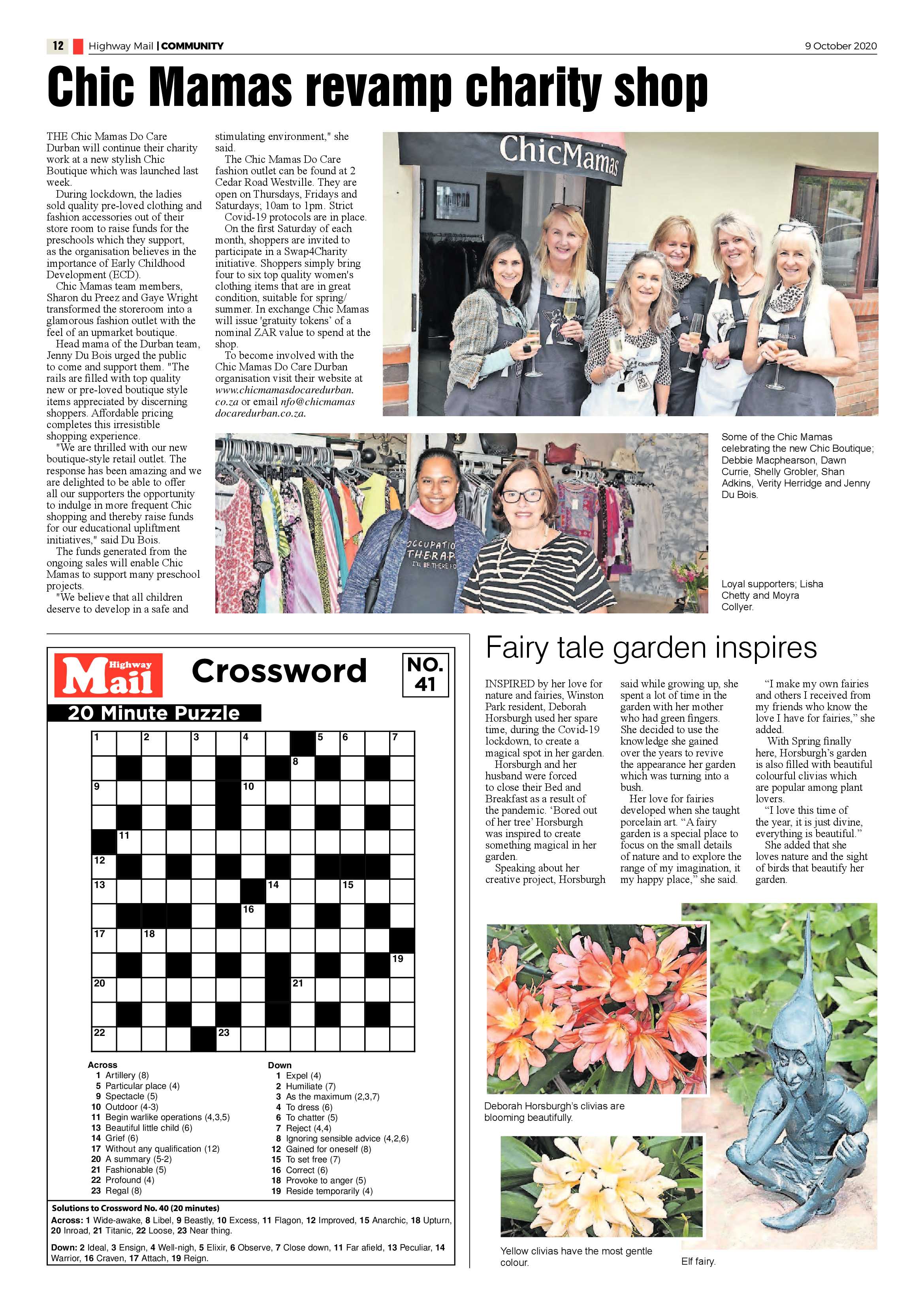 Highway Mail 9 October 2020 page 12