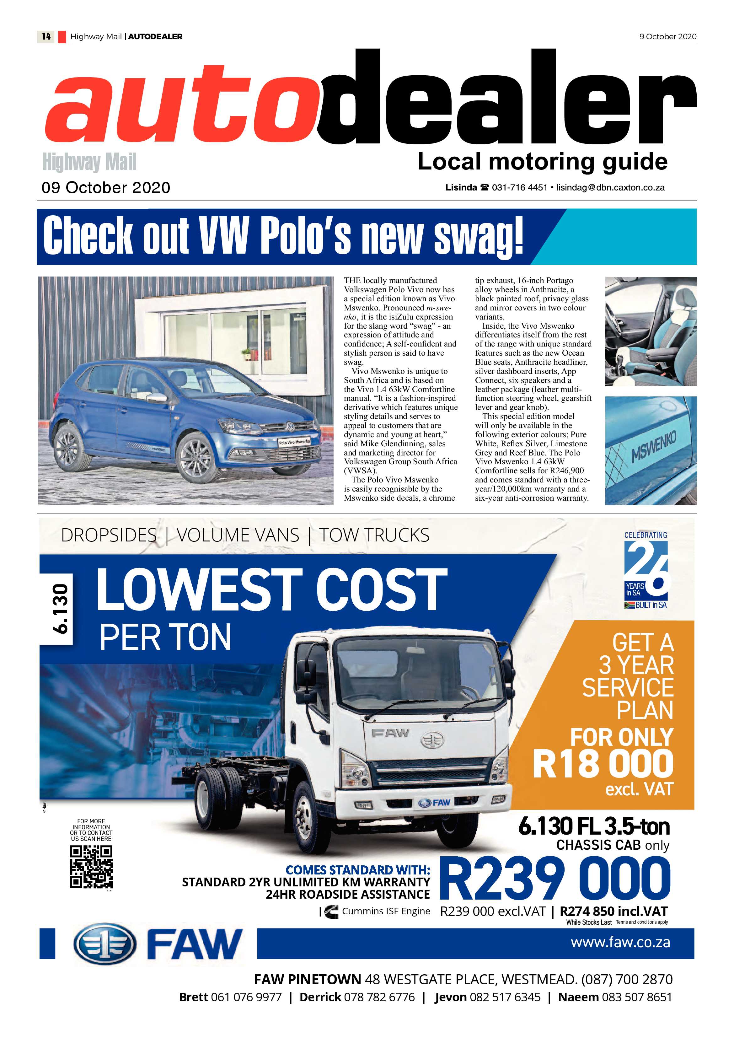 Highway Mail 9 October 2020 page 14