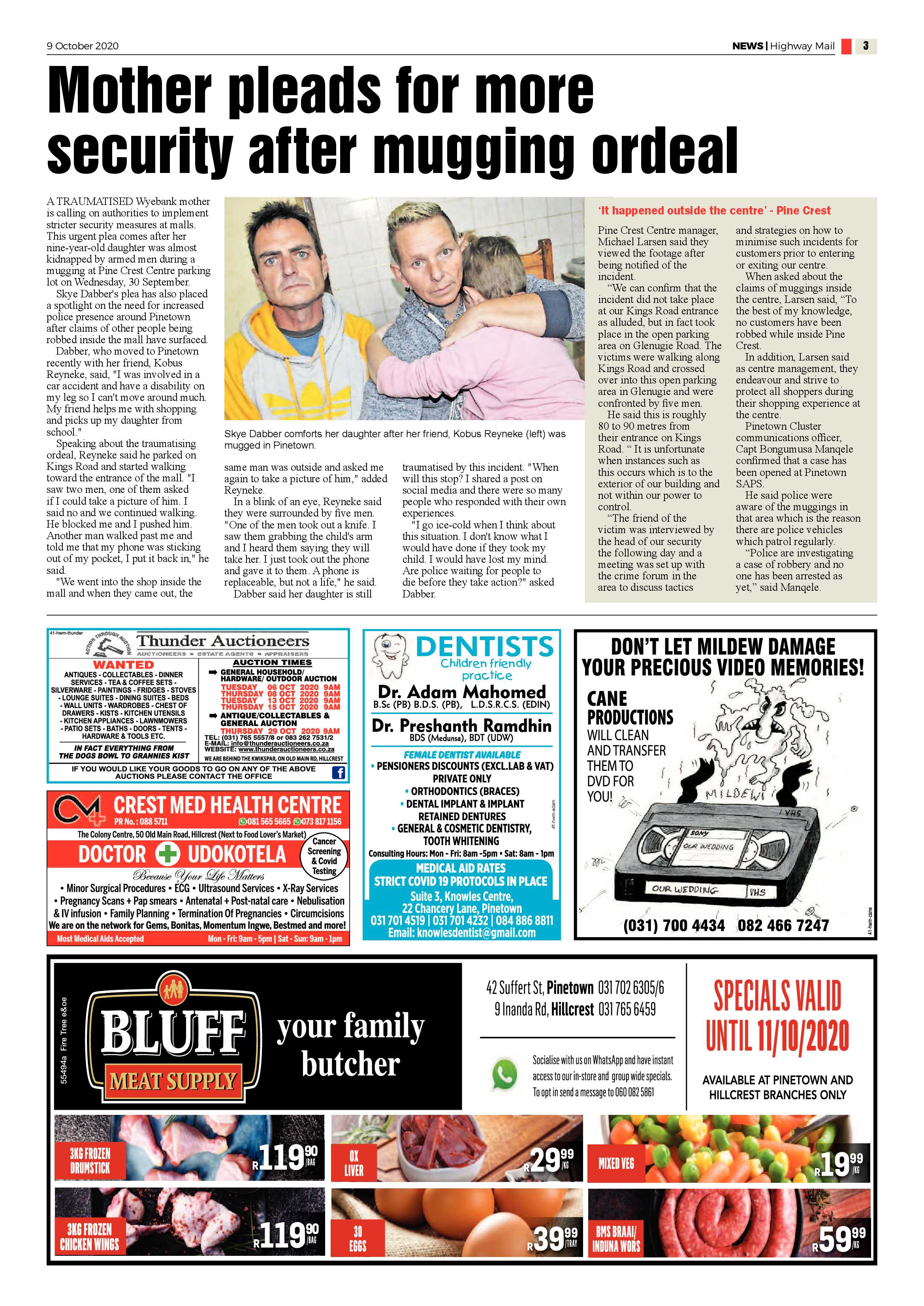 Highway Mail 9 October 2020 page 3
