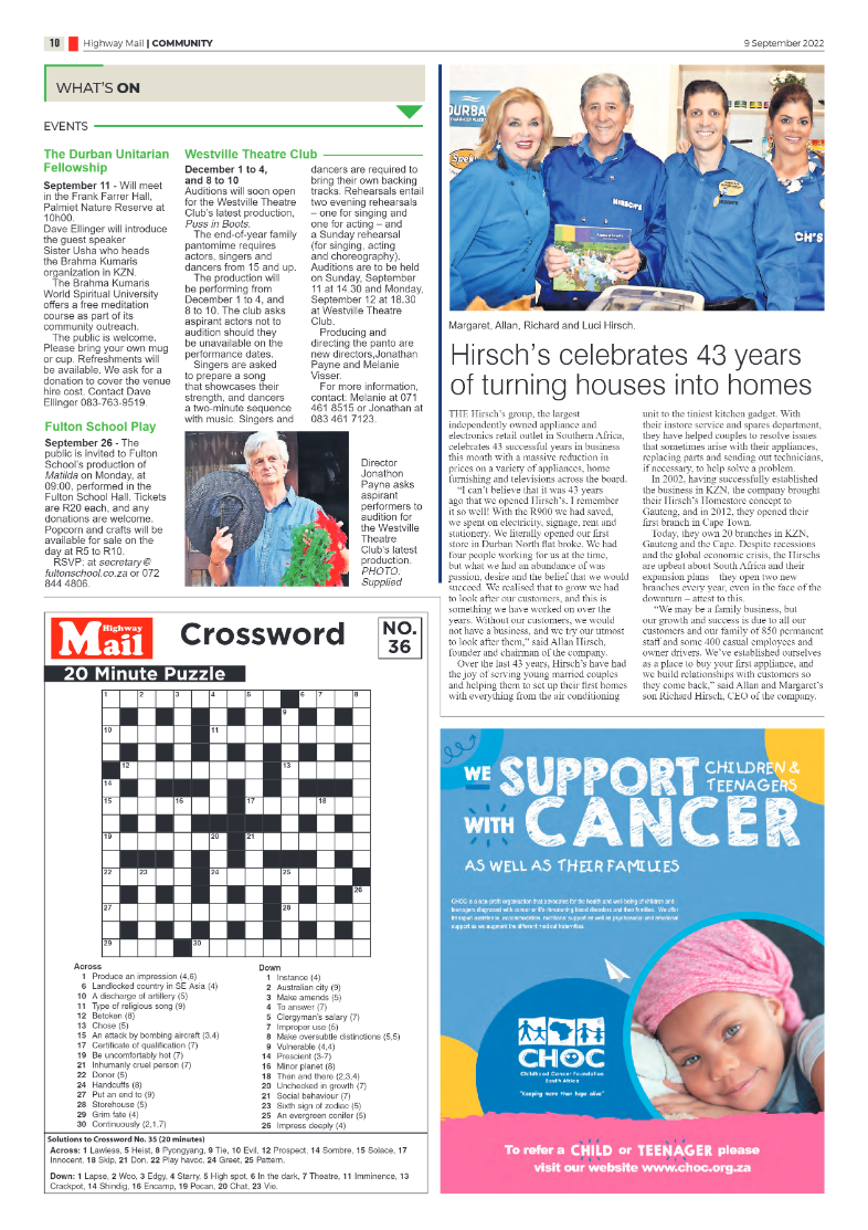 Highway Mail 9 September 2022 page 10