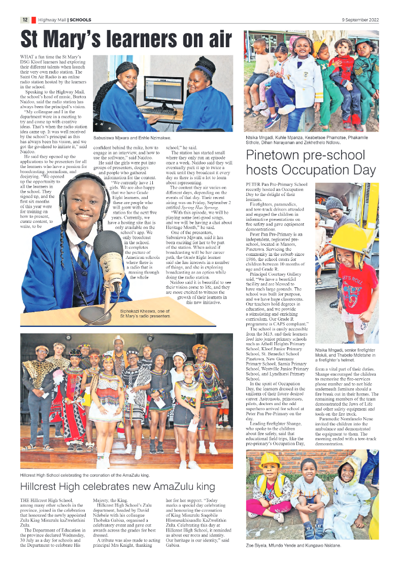 Highway Mail 9 September 2022 page 12