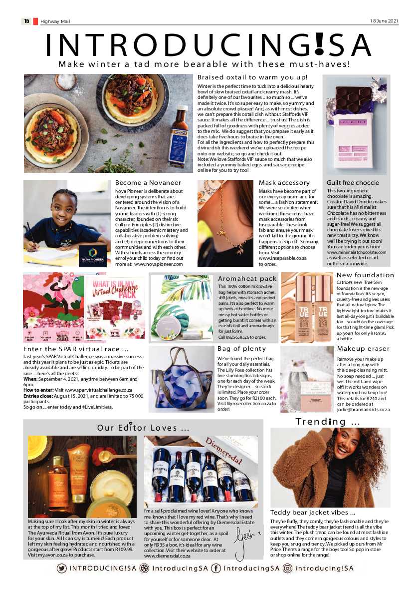Highway mail 18 June 2021 page 16