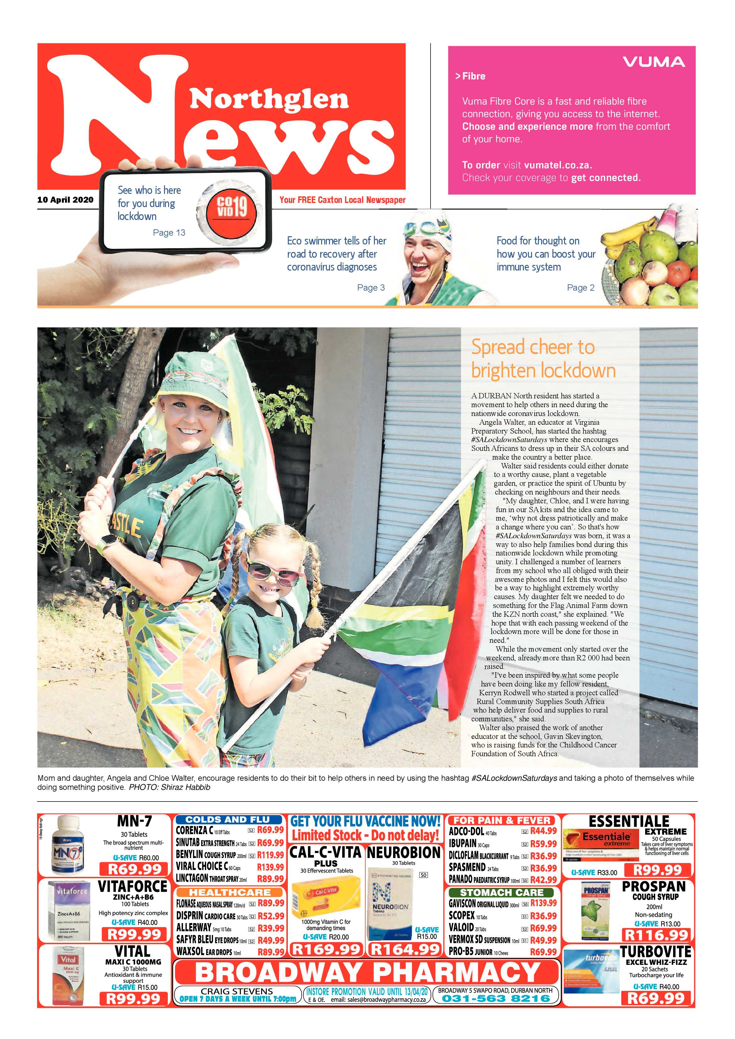 NorthglenNews 10 April 2020 page 1