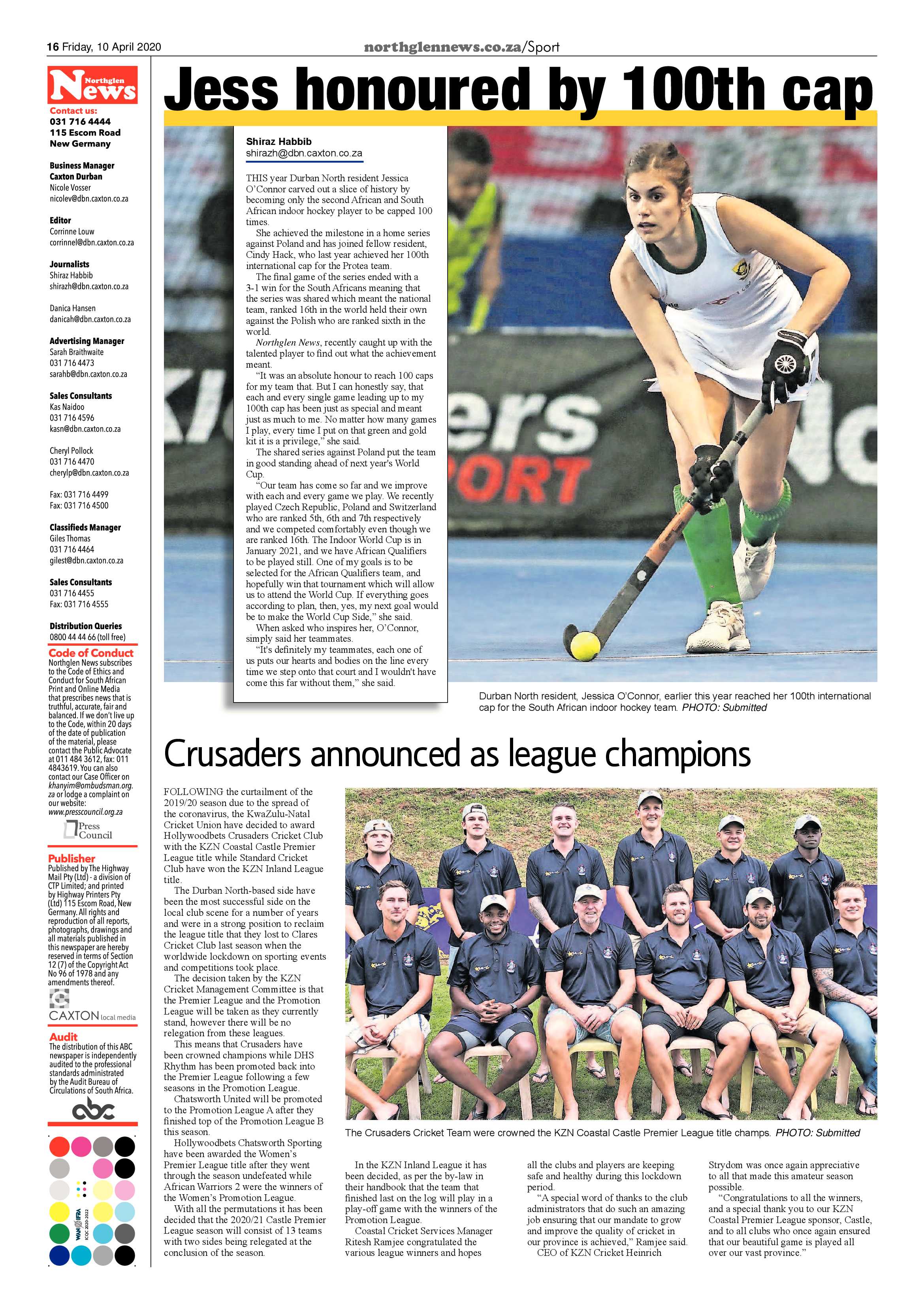 NorthglenNews 10 April 2020 page 16