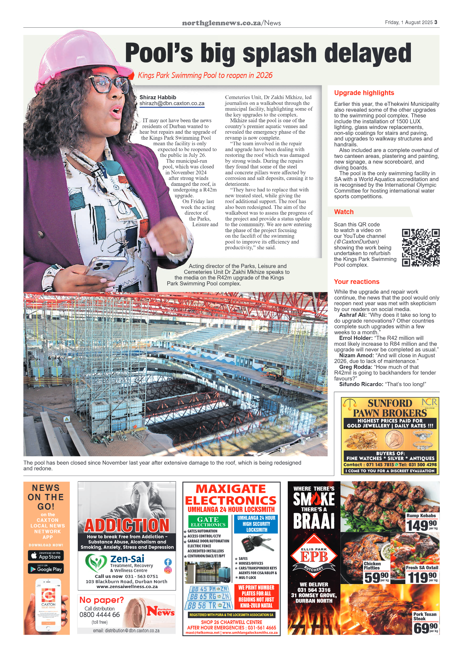 Northglen News 01 August 2025 page 3