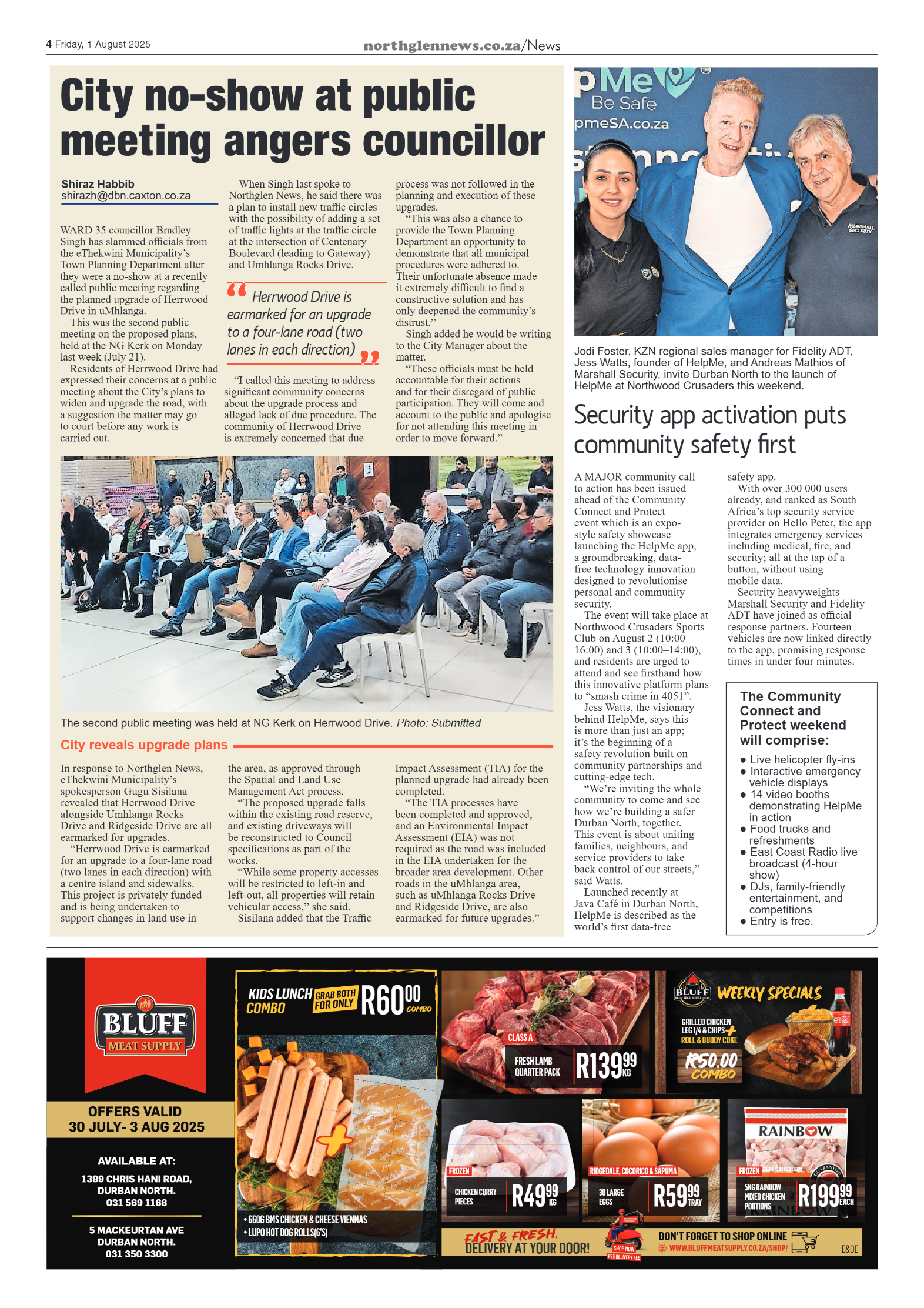 Northglen News 01 August 2025 page 4